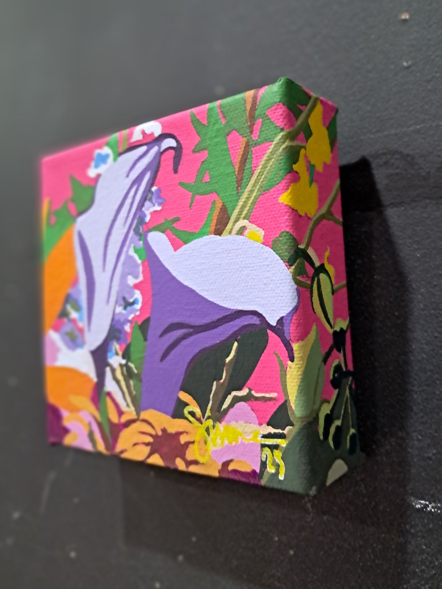Pink Joy_Mini (Purple Lilies)