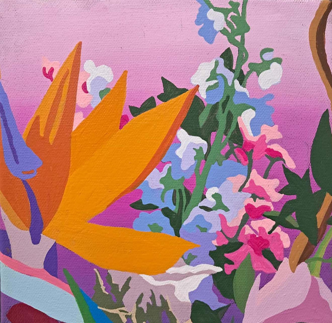 Pink Joy_Small (Bird of Paradise)