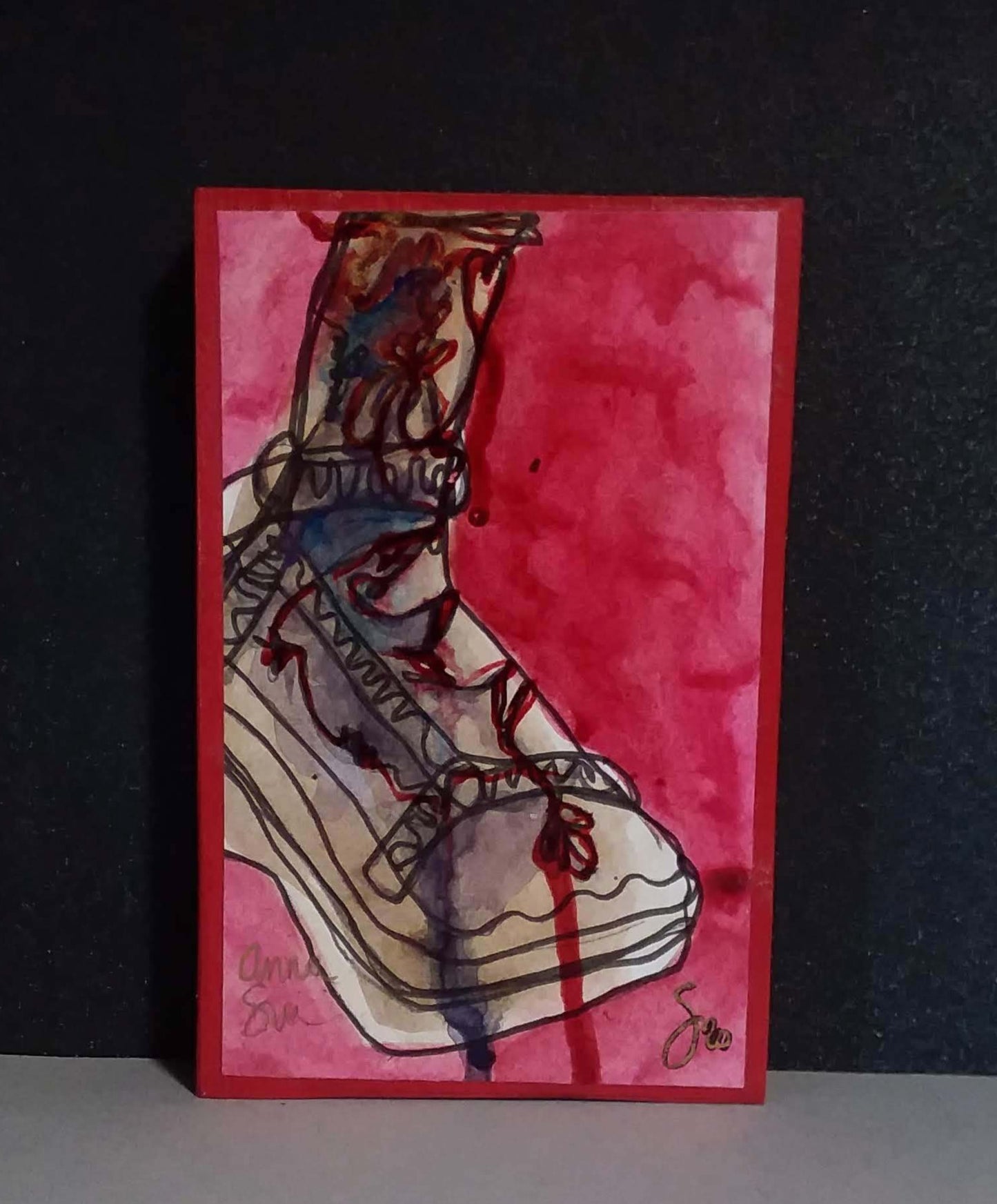 Anna on Red