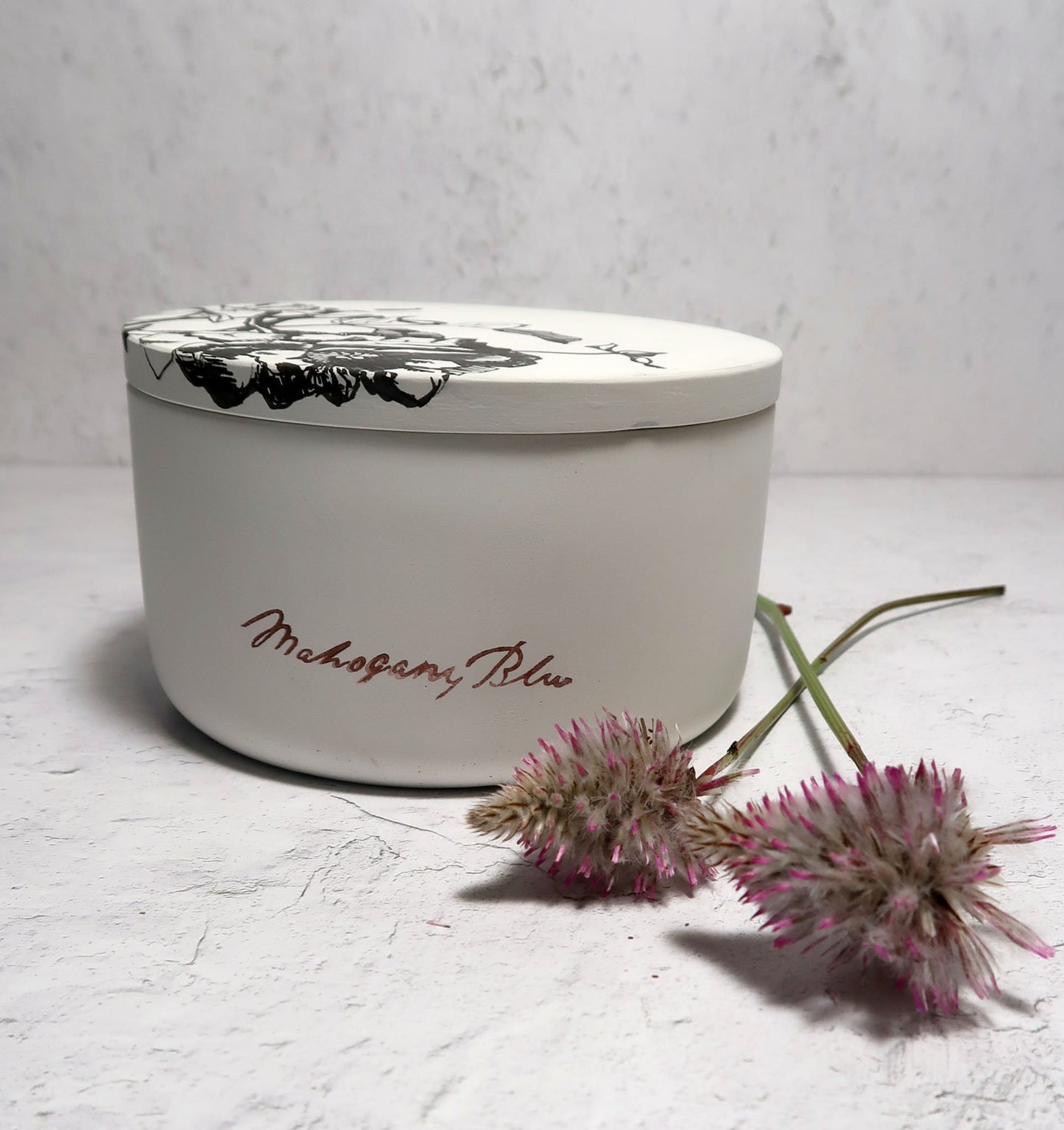 13oz Dream Vessel Beeswax Candle with Lid (White)
