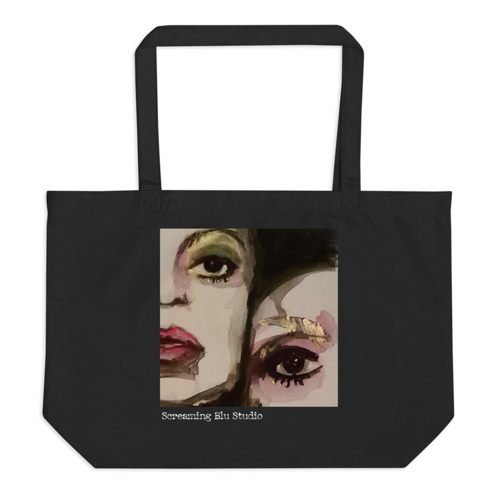 Reflections Large organic tote bag