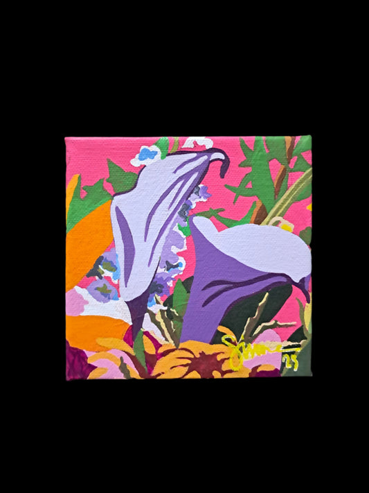 Pink Joy_Mini (Purple Lilies)