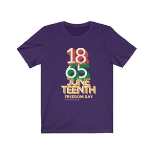Juneteenth Unisex Jersey Short Sleeve Tee