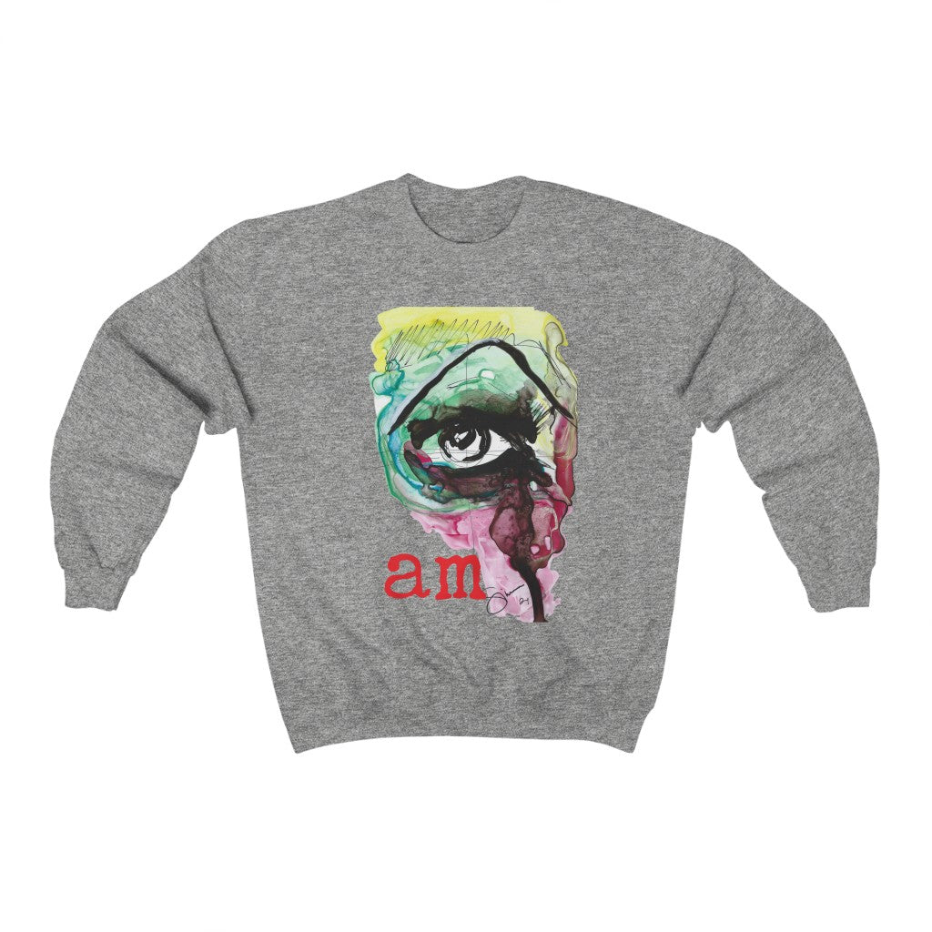 I AM Unisex Sweatshirt (PERSONALIZE YOUR SWEATSHIRT)