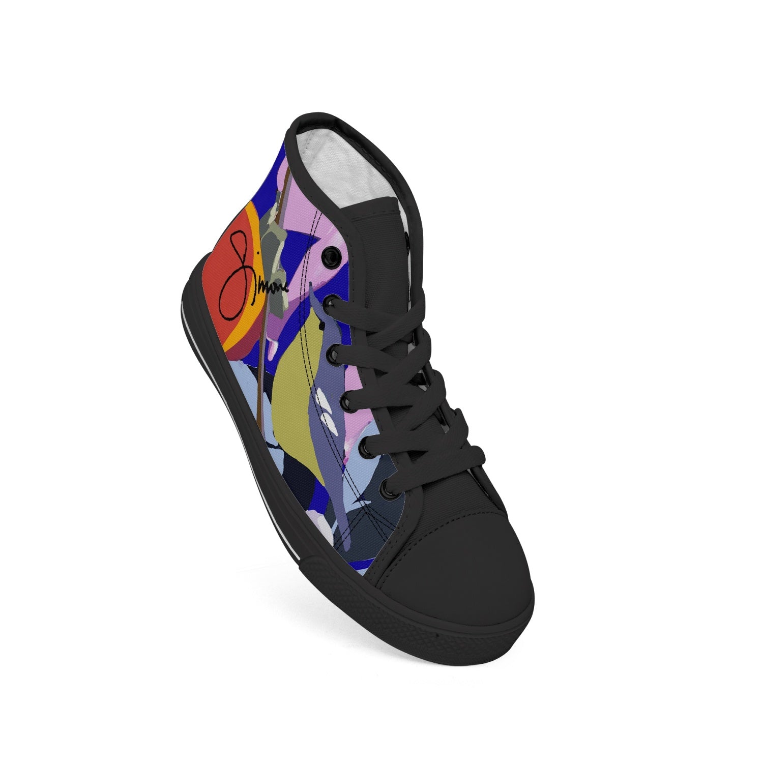 New Day Kid’s High-Top Canvas Shoes