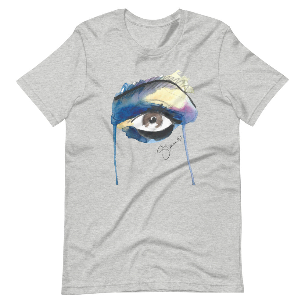 Eyes No.7 Short-Sleeve Unisex T-Shirt (Gray)