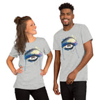 Eyes No.7 Short-Sleeve Unisex T-Shirt (Gray)