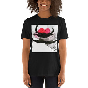 Abstract Lips Short-Sleeve Unisex T-Shirt