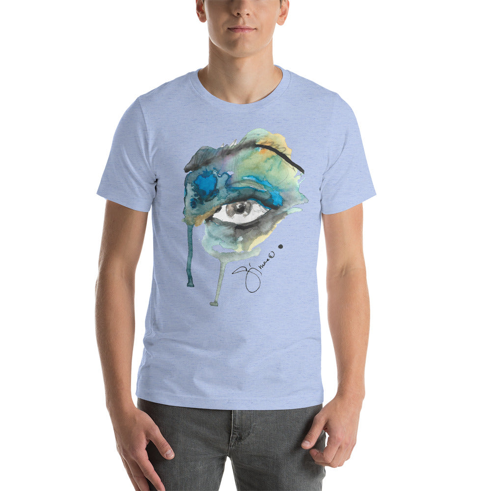 Eye No.1 in Blue Unisex T-shirt