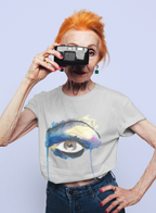 Eyes No.7 Short-Sleeve Unisex T-Shirt (Gray)